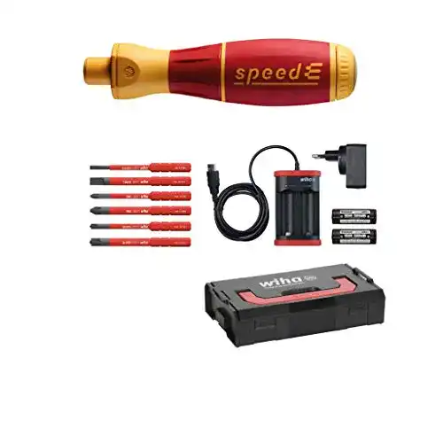Elektrischer Schraubendreher Wiha speedE Set 1 (41911) 10-teilig