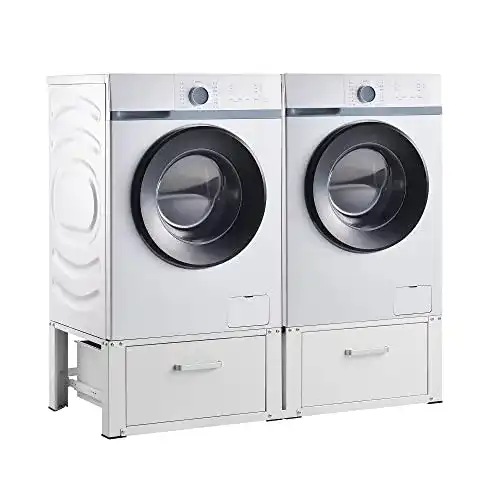 Waschmaschinen-Unterschrank von en.casa für optimalen Stauraum