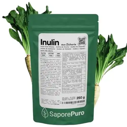 Inulin SaporePuro Pulver – 250 g aus Zichorienwurzel