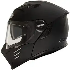 Simpson Helm Darksome Matt Black 63-XXL – Motorradhelm