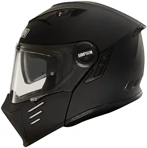 Simpson Helm Darksome Matt Black 63-XXL – Motorradhelm
