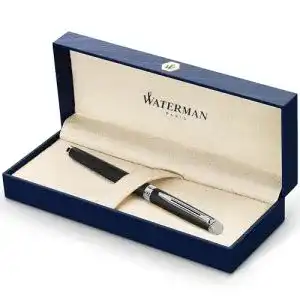 Waterman Hémisphère Füller in mattschwarz mit Chromzierteilen
