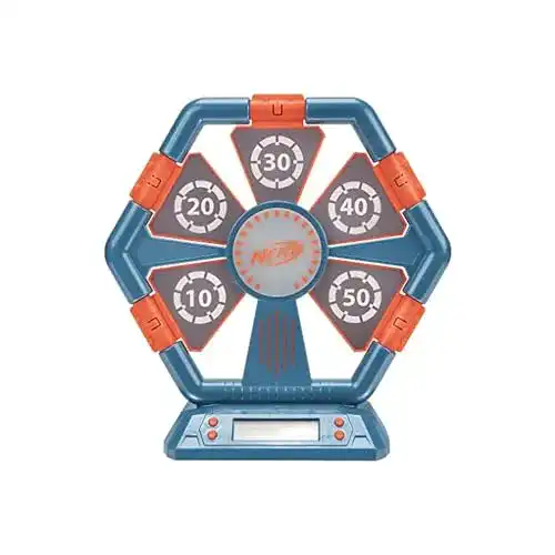 Nerf Zielscheibe NER0288 – Digitale Klapp-Zielscheibe mit Lichtfunktion