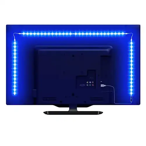 TV Hintergrundbeleuchtung LED RGB 2 Meter für Fernseher und Monitore