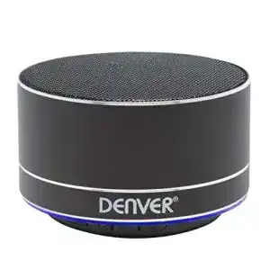 Denver Bluetooth Lautsprecher BTS-32BLACK Tragbarer Stereo Lautsprecher