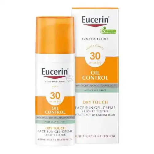 Eucerin Oil Control Gesichtssonnencreme Gel-Creme für fettige Haut