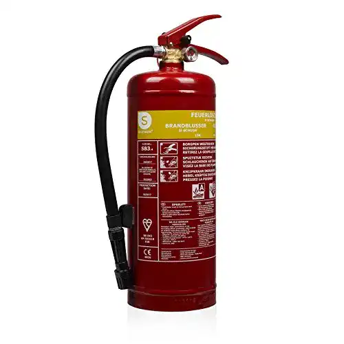 Feuerlöscher Smartwares FEX-15230 Schaum 3L für Brände der Klassen AB