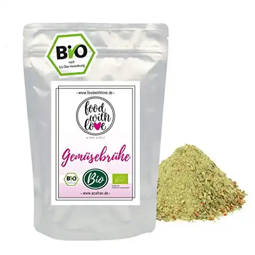 BIO Gemüsebrühe Azafran Fastensuppe – Gemüsebouillon ohne Hefe