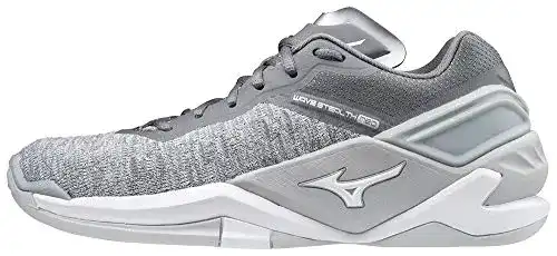 Mizuno Wave Stealth Neo Handballschuh für Damen in Grau, Größe 43