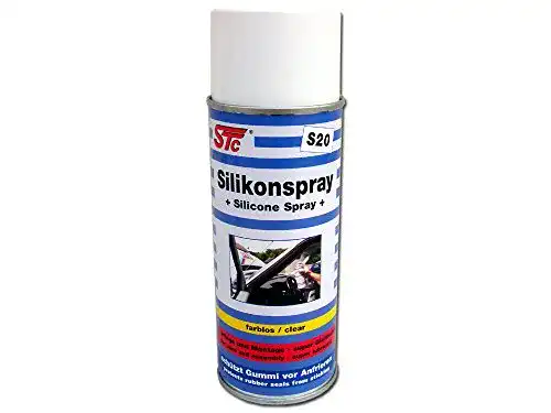 Gummipflege Silikonspray S20 400 ml für Autoschutz und Schmierung