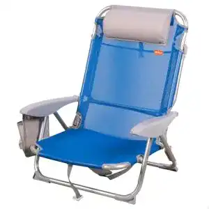 Strandstuhl Aktive 62609 Klappstuhl mit Kissen und Liegefunktion
