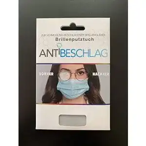 Antibeschlag Mikrofaser Brillenputztuch von WETZLICH