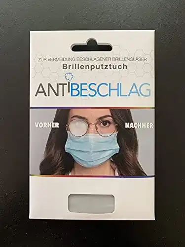 Antibeschlag Tücher Wetzlich Mikrofaser Brillenputztuch