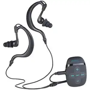 Wasserdichter MP3-Player Auvisio DMP-450.x8 mit 8 GB Speicher und IPX8