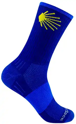 Wrightsocks Profi Sportsocke für Wandern in marine royal, Größe S