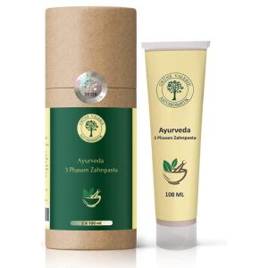Zahnpasta ohne Fluorid von Grüne Valerie mit Ayurveda-Formel