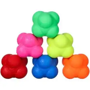 Reaktionsball Set Vorcool 6 Stück Gummi Reaktionstrainer