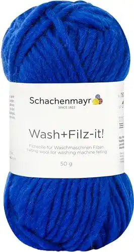 Filzwolle Schachenmayr Wash+Filz-It! 50g Azur