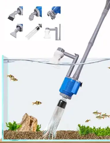Mulmsauger Boxtech für Aquarien – Elektrischer Sand- und Kiesreiniger