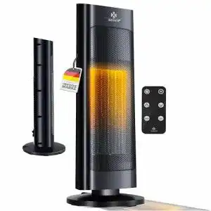 Energiesparender Heizlüfter Kesser mit Fernbedienung und 2000W Leistung
