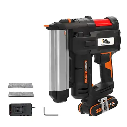 Worx WX840 Nitro NailForce Akku Nagler 2-in-1 Gerät für Bolzen und Klammern