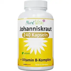 Johanniskraut Extrakt 5000 mg Tagesdosis 240 Kapseln