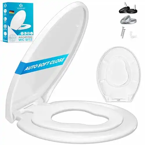 Toilettensitz für Kinder mit Absenkautomatik von Kesser