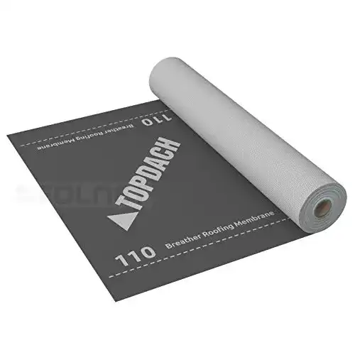 Unterspannbahn TopDach 110g/m² 3-lagig für 75m² Dachkonstruktionen