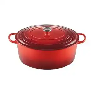 Le Creuset Signature Gusseisen-Bräter mit Deckel, Ø 40 cm