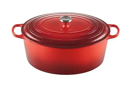 Le Creuset Signature Gusseisen-Bräter mit Deckel, Ø 40 cm