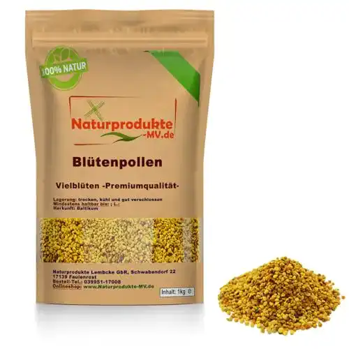 Blütenpollen 1 kg – Hochwertige Vielblütenqualität aus dem Baltikum