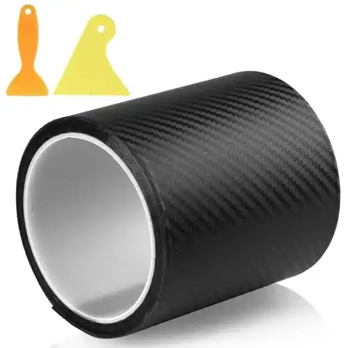 Ladekantenschutzfolie Hopton Carbon für Auto, 10cm x 300cm, 3D