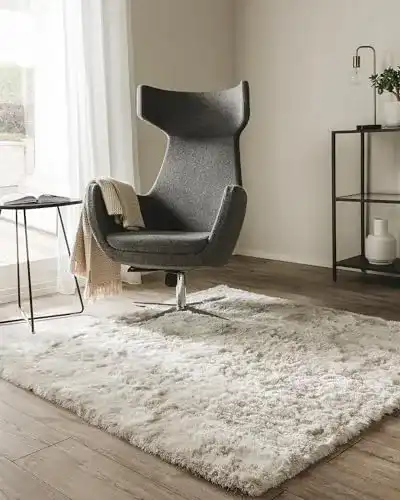 Hochflor-Teppich Benuta Nest Whisper in Beige