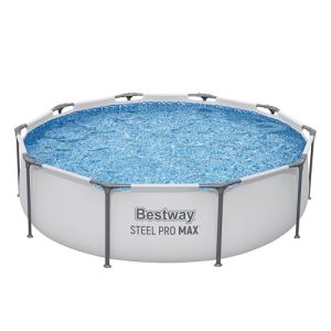 Bestway Steel Pro Max Frame Pool, rund, ohne Zubehör, 305 x 76 cm