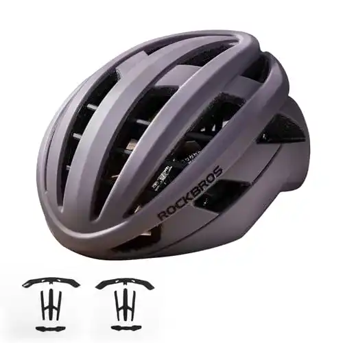 Rockbros Fahrradhelm mit integriertem Schutz und atmungsaktiven Eigenschaften