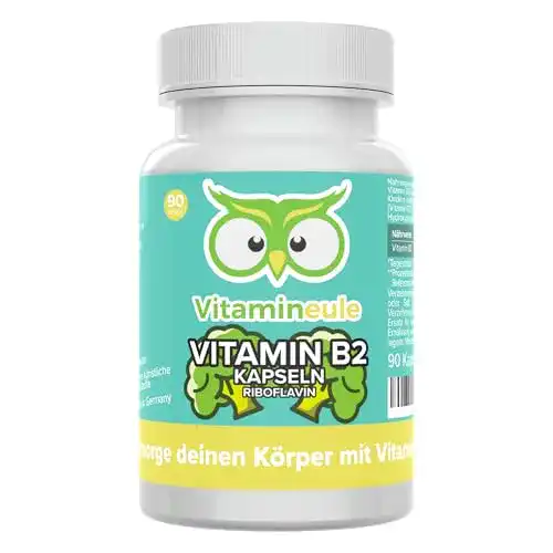Riboflavin Vitamin B2 Kapseln 200 mg hochdosiert