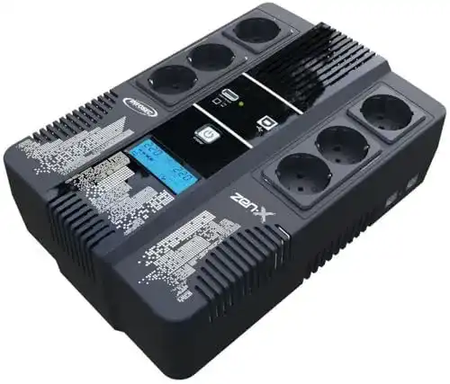 USV-Steckdosenleiste Infosec UPS System Zen-X 600 FR/SCHUKO