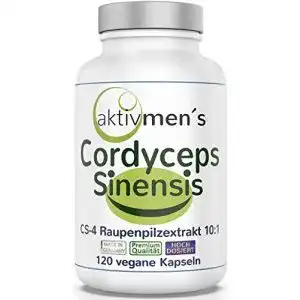 Cordyceps sinensis hochdosiert von aktivmen’s – geprüftes Nahrungsergänzungsmittel