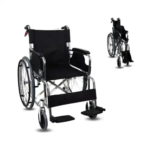 Faltrollstuhl Mobiclinic Palacio aus Aluminium, manuell, leicht und kompakt