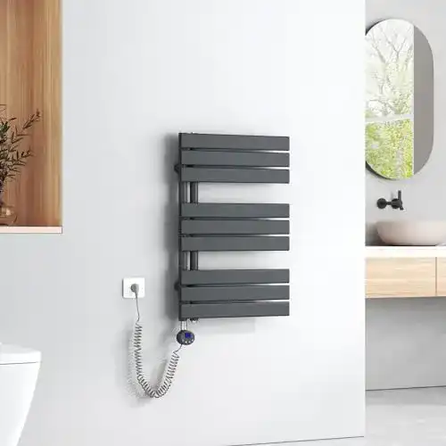 Elektrischer Badheizkörper EMKE mit Thermostat und Timer