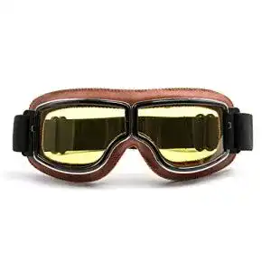 Motorradbrille evomosa Retro Pilot für Motorräder