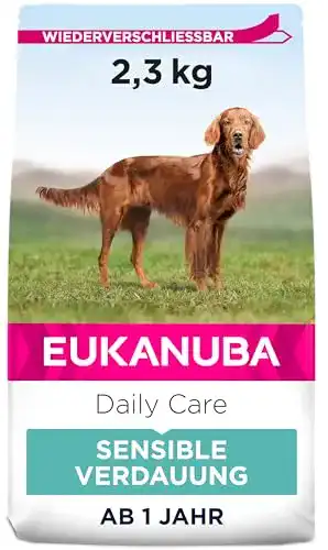 Eukanuba Hundefutter Daily Care Sensitive Digestion 2,3 kg