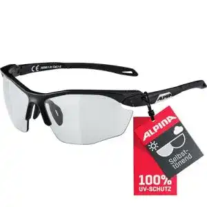 Fahrradbrille selbsttönend Alpina Twist Five HR V mit UV-Schutz