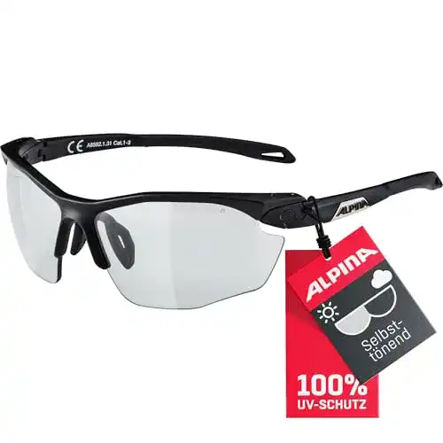 Fahrradbrille selbsttönend Alpina Twist Five HR V mit UV-Schutz