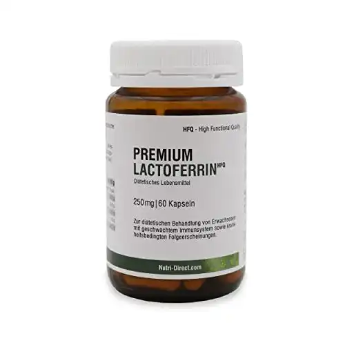Lactoferrin Hfq 250 mg 60 Kapseln, magensäureresistent