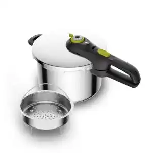 Schnellkochtopf 6 Liter Tefal Secure 5 P25307 mit Dampfkorb