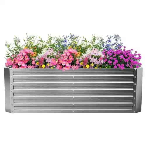 Hochbeet aus Metall GABIONA für den Garten