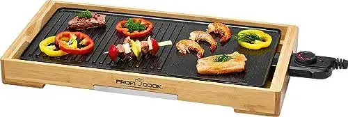 Teppanyaki-Grill ProfiCook PC-TYG 1143, kratzfest und leistungsstark