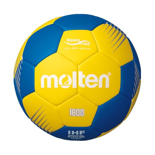 Handball Molten H00F1800-YB, Größe 00, gelb/blau