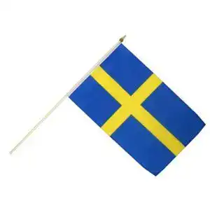 Schweden-Flagge Digni Stockflagge 30 x 45 cm